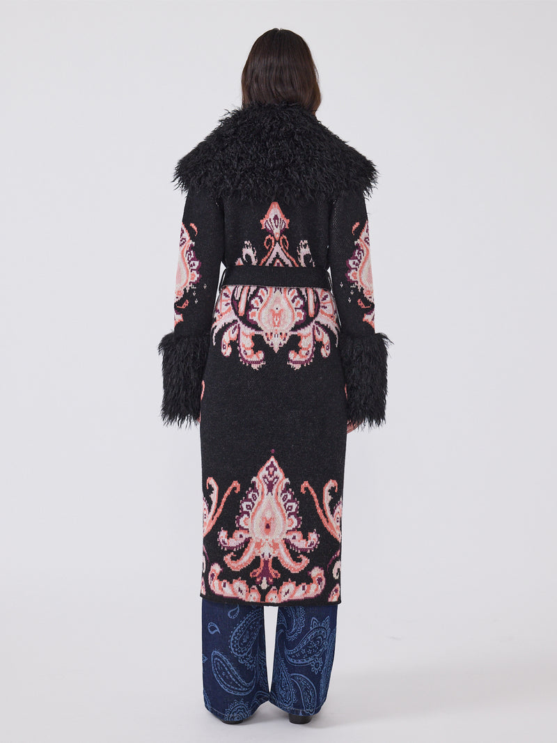 Jimi Merino Coat Black
