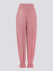 Moonshine Sequin Knit Trousers Pink