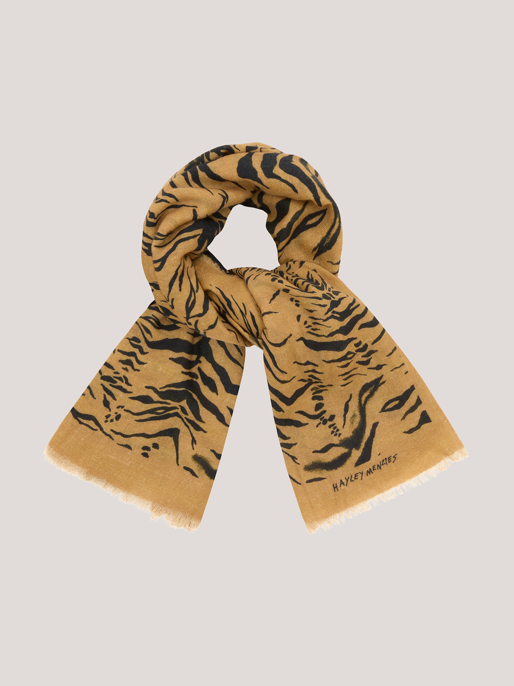 Chalet Cat Cashmere Scarf