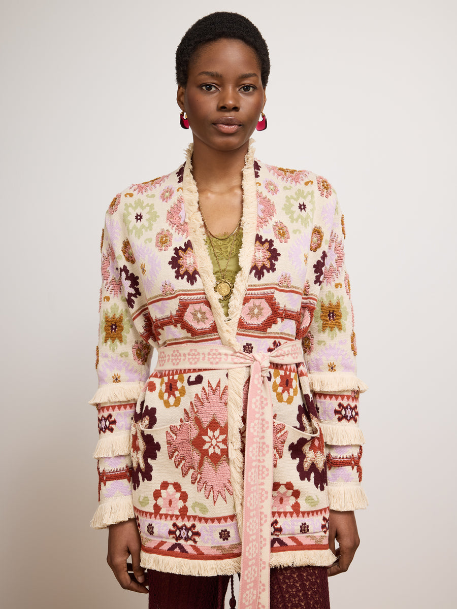 Soraya Cardigan Ecru