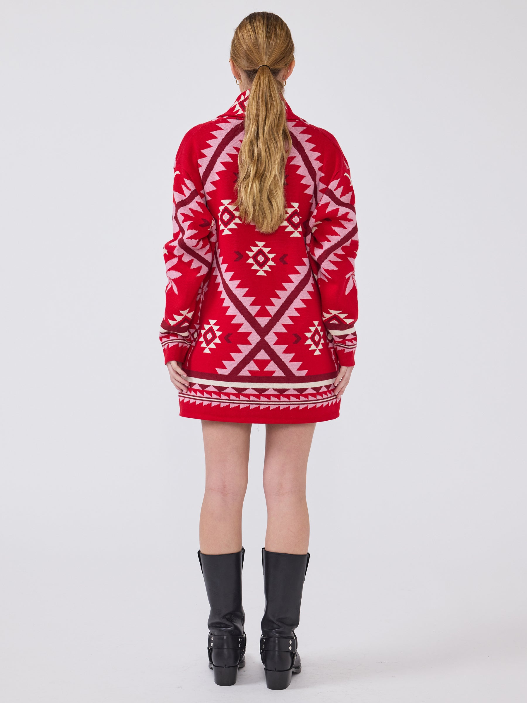 Sundance Cardigan Red